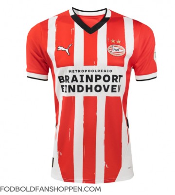PSV Eindhoven Hjemmebanetrøje 2024-25 Kortærmet